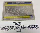 Bob Backlund 2017 WWE Topps Autograph COA
