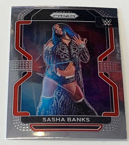 Sasha Banks 2022 WWE Prizm Card #102