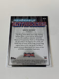 Sasha Banks 2021 WWE Topps Memorable Entrances #ME-8