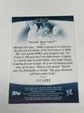 Wade Barrett 2010 WWE Topps Platinum Green Parallel ROOKIE #/499