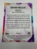 Shayna Baszler 2020 WWE NXT Topps Chrome Refractor Card #91