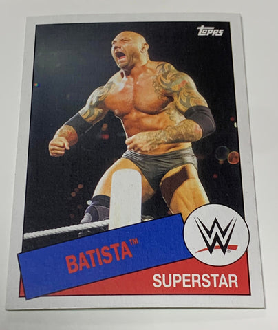 Batista 2015 WWE Topps Card #62