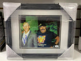 HOLIDAY SALE Bruno Sammartino & Iron Sheik Dual SIGNED Framed Photo JSA COA RARE