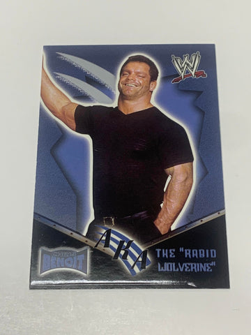 Chris Benoit 2002 WWE “The Rabid Wolverine” #78
