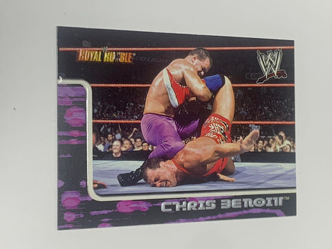 Chris Benoit 2002 WWE Fleer Royal Rumble #34