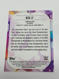 Big E 2020 WWE Topps Chrome X-FRACTOR Card #10