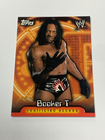 Booker T 2006 WWE Topps Card #38