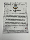 Big Bossman 2018 WWE Topps Undisputed Parallel Insert #/99