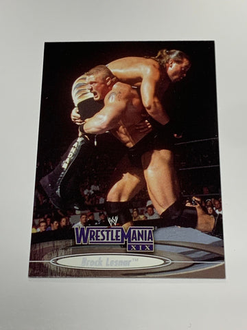 Brock Lesnar WWE 2003 Fleer (2nd Year Card) #35