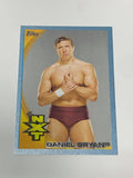 Daniel Bryan 2010 WWE Topps ROOKIE Blue Parallel #’499/2010