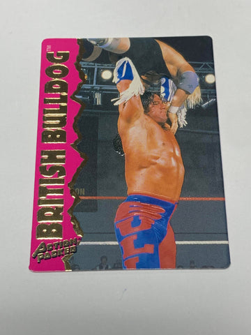 British Bulldog 1995 WWE Action Packed Card #11