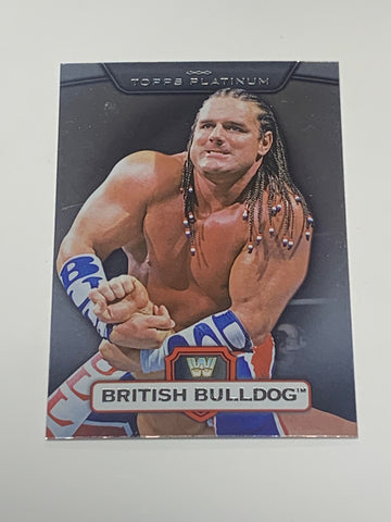 British Bulldog 2010 WWE Topps Platinum Card #99