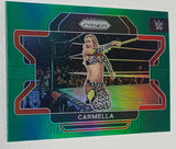 Carmella 2022 WWE Prizm Green Refractor #59
