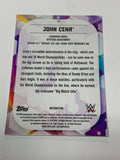 John Cena 2020 WWE Topps Chrome Refractor Card #33