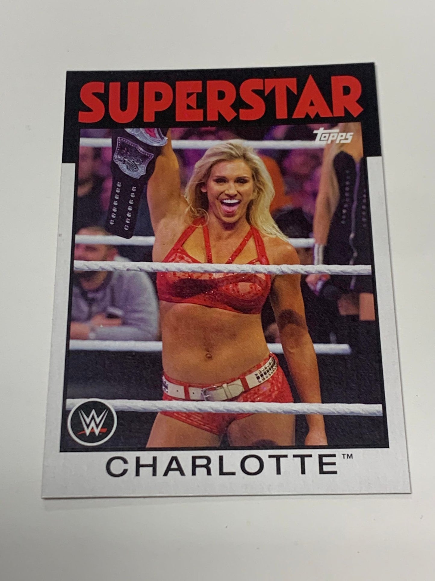Charlotte Flair 2016 WWE Topps Card #44