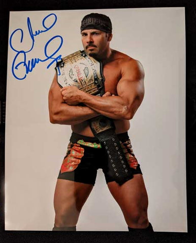 Chavo Guerrero Pose 6 Signed Photo COA