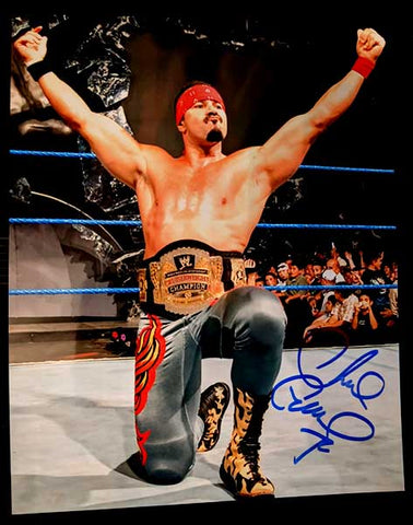 Chavo Guerrero Pose 5 Signed Photo COA