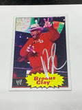 Brodus Clay 2012 Topps Heritage Authentic Signed Card #8 A COA