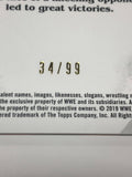 Adam Cole 2019 WWE Undisputed NXT Card #76 #34/99