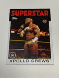 Apollo Crews 2016 WWE Topps Rookie Card #58