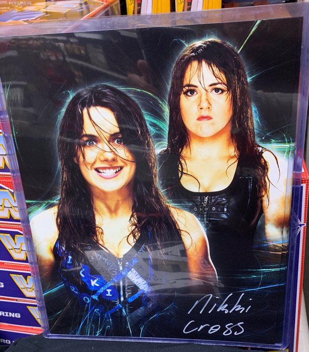 Nikki Cross Signed 11x14 Photo (Auto in Blue or White)