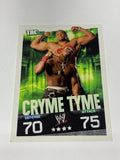 Cryme Tyme 2009 WWE Topps Slam Attax Card