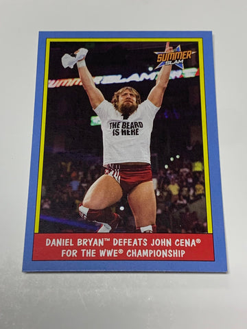 Daniel Bryan 2017 WWE Topps Summerslam Card #41