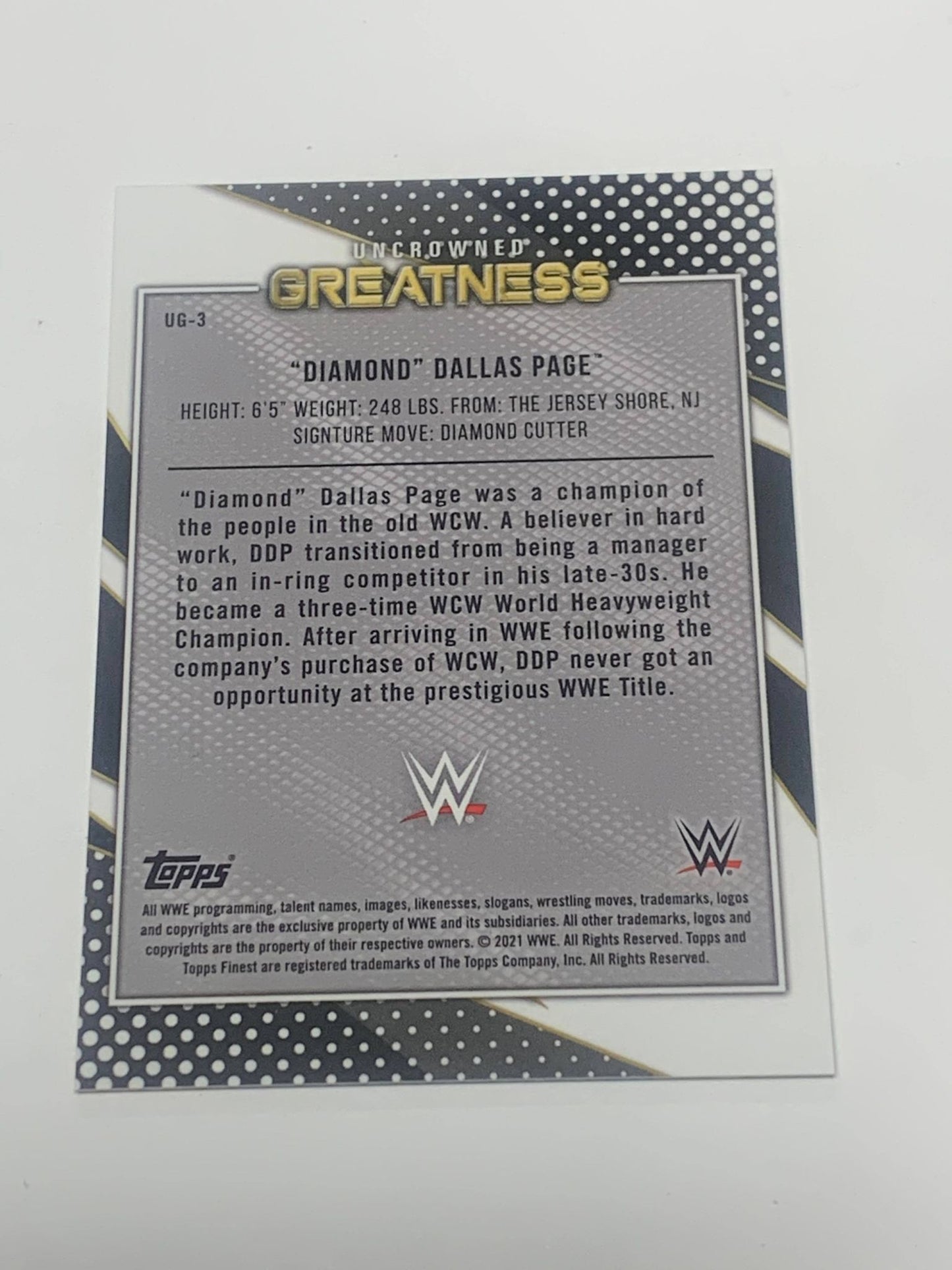 DDP 2021 Finest Uncrowned Greatness Orange REFRACTOR #/25