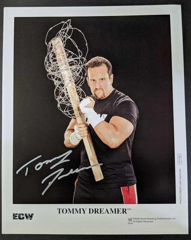 Tommy Dreamer Official ECW/WWE Signed Promo 2006 Photo COA