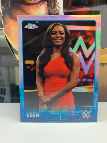 Eden aka Brandi Rhodes 2015 WWE Topps Chrome REFRACTOR #25