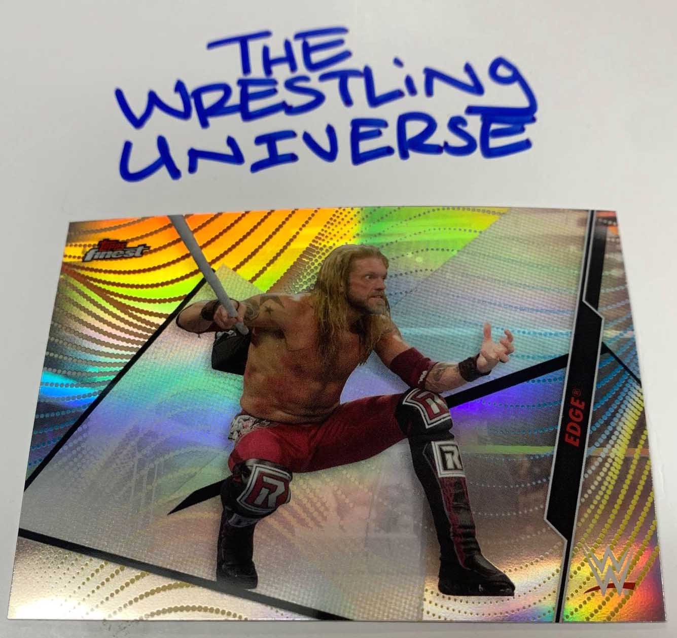 Edge 2020 WWE Topps Finest REFRACTOR Card #14