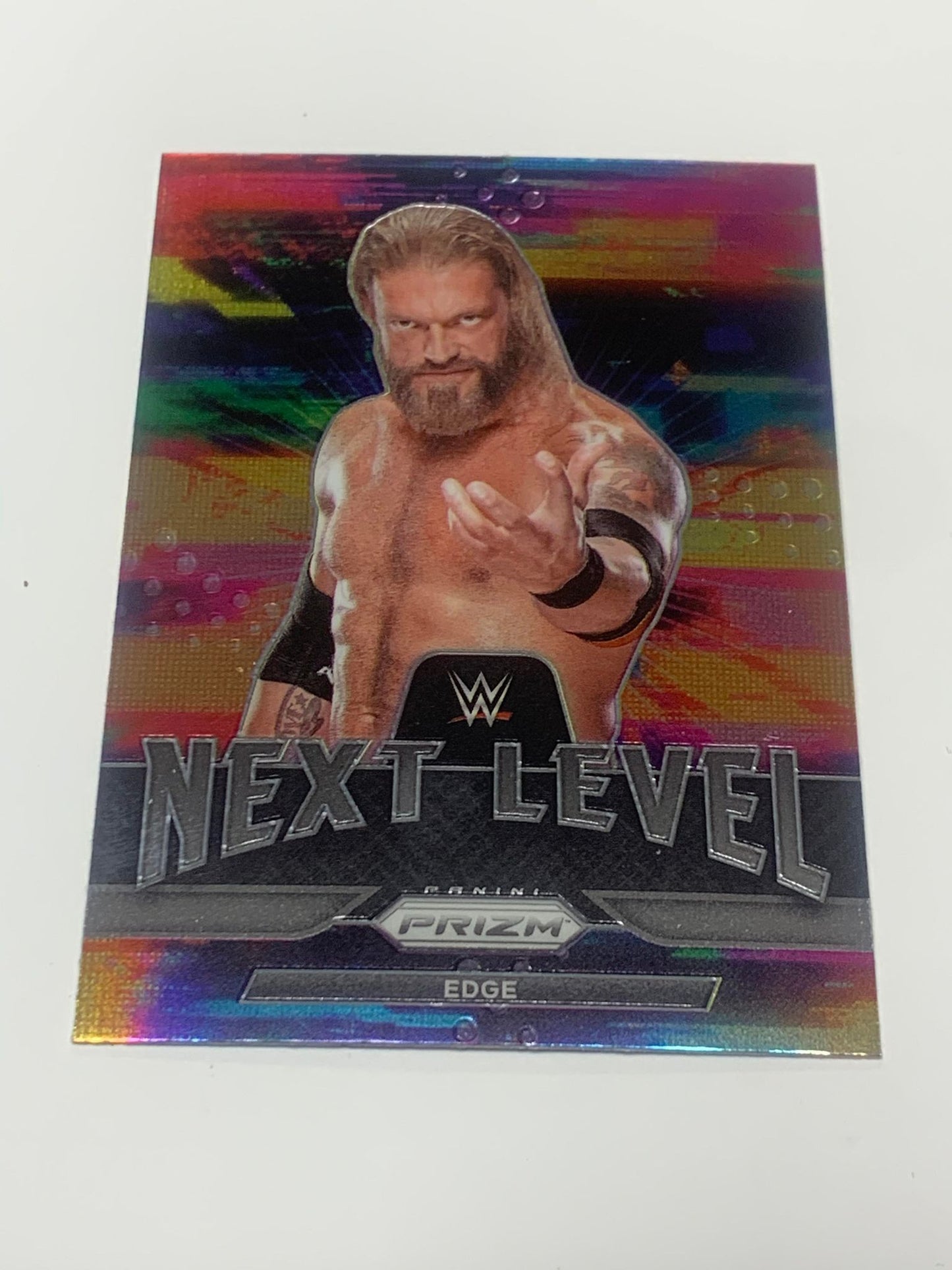 Edge 2021 WWE Prizm “Next Level” Insert Card #6