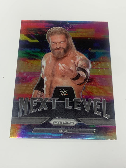 Edge 2021 WWE Prizm “Next Level” Insert Card #6