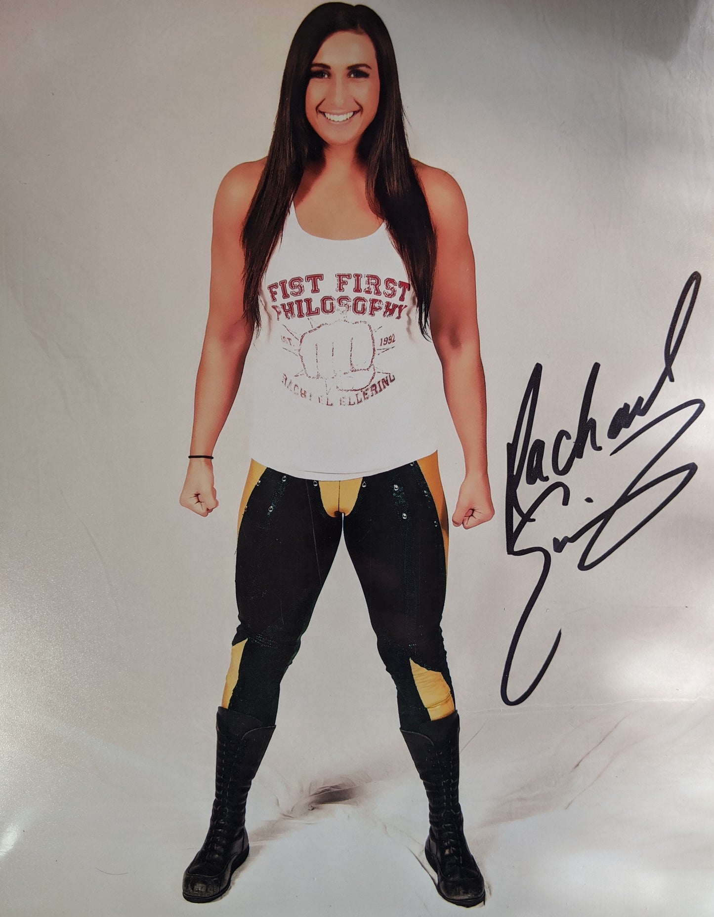 Rachael Ellering Pose 1 Signed Photo COA