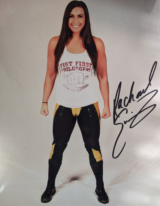 Rachael Ellering Pose 1 Signed Photo COA