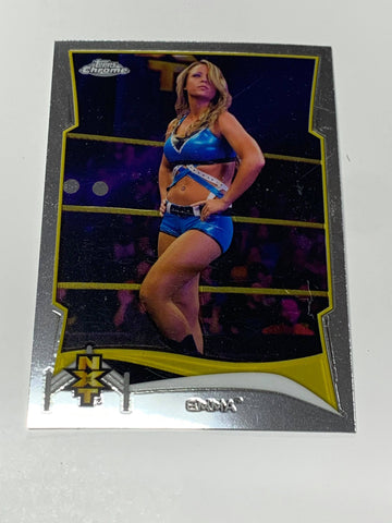 Emma 2014 WWE NXT Topps Chrome Rookie Card #9