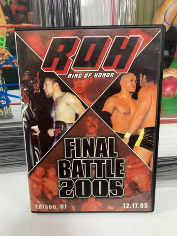 ROH Ring of Honor Final Battle 2005 DVD OOP