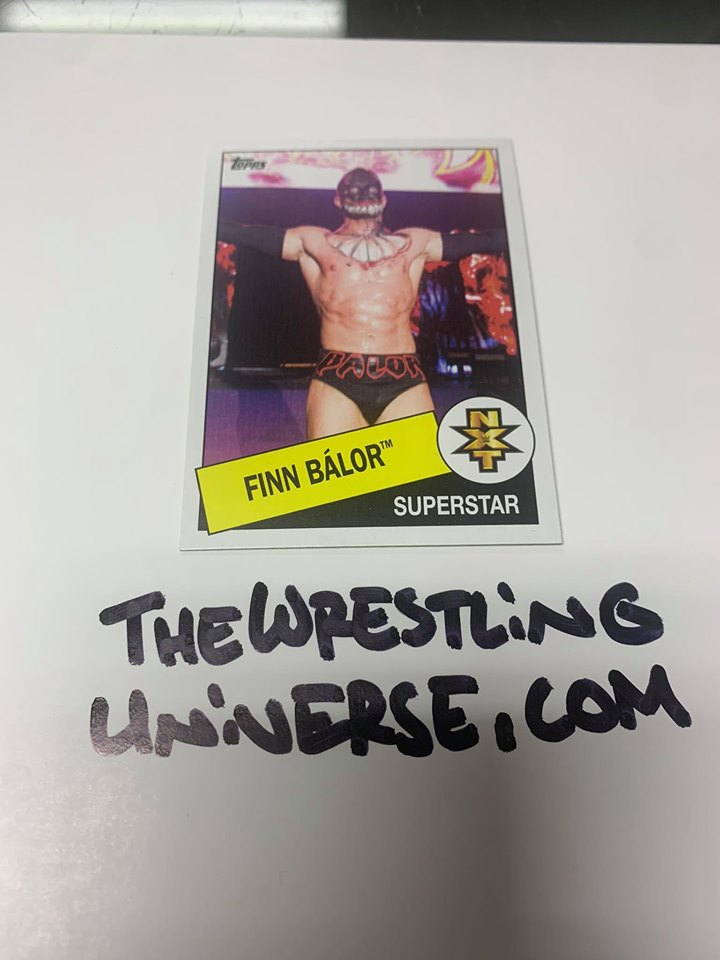 Finn Balor WWE NXT 2015 Topps Heritage RC