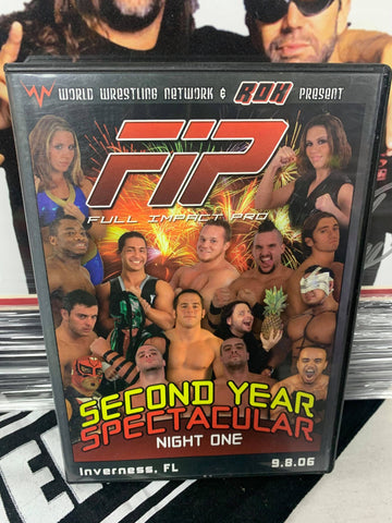FIP (Full Impact Pro) Second Year Spectacular Night One 9/8/06 DVD