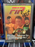 FIP New Years Classic 1/7/05 Signed by HOMICIDE DVD Samoa Joe CM Punk