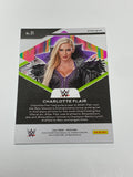 Charlotte Flair 2022 WWE Panini Prizm Green Fearless REFRACTOR #21