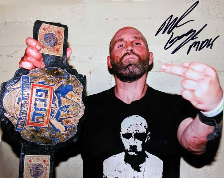 Nick Gage Pose 3 Signed Photo COA