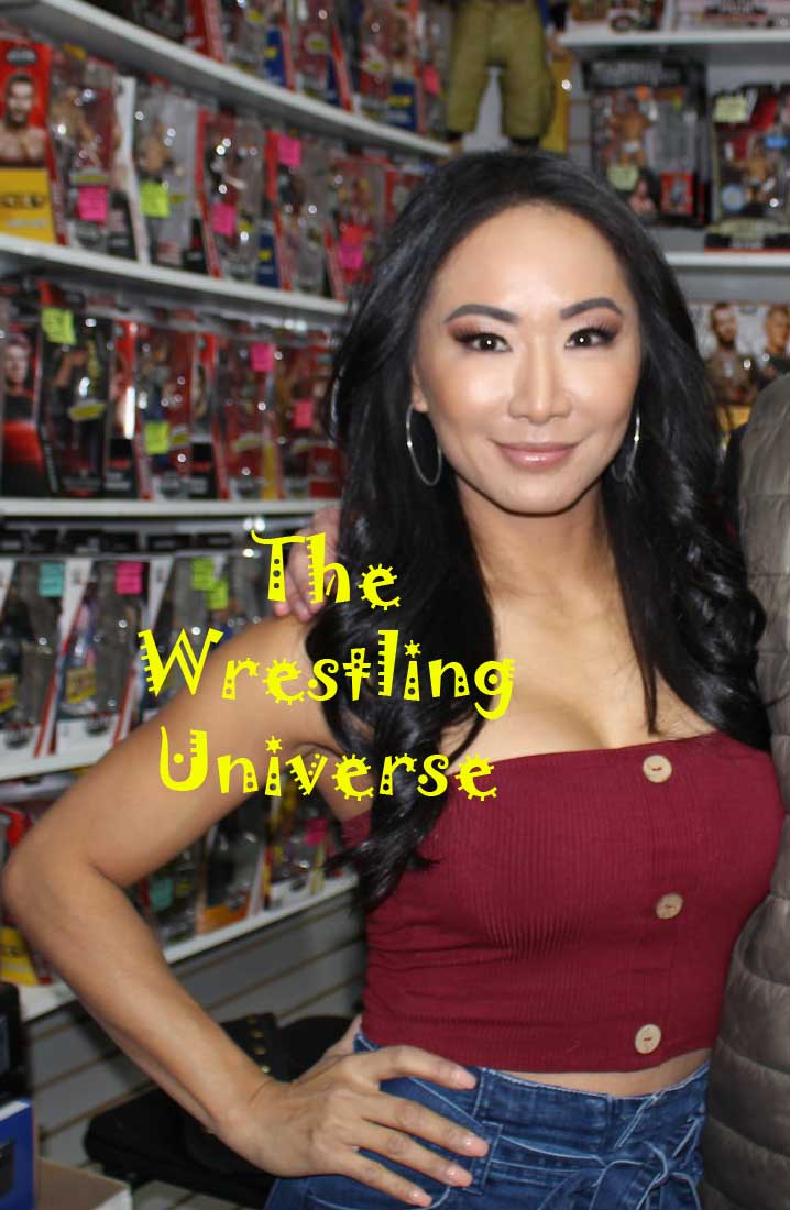 Gail Kim Pose 4 Signed Photo COA