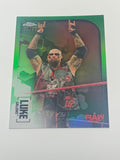 Luke Gallows 2020 WWE Tops Chrome GREEN REFRACTOR #/99