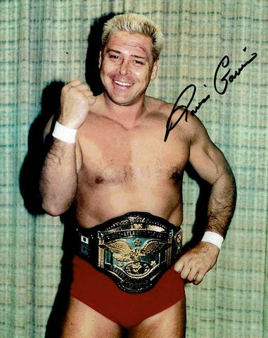 Ronnie Garvin Signed 8x10 Color Photo (Comes w/COA)