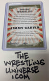 Jimmy Garvin SIGNED 2016 Leaf Auto Card #’ed 9/50