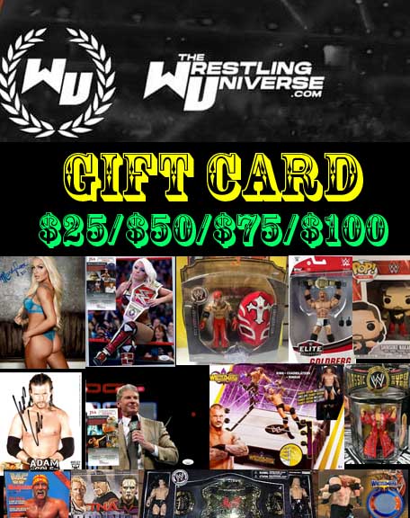 The Wrestling Universe Gift Card (Online Purchases Only)