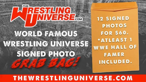 **NOT INCLUDED IN SALE** Wrestling Universe 12 Signed Photos Grab Bag Only $60