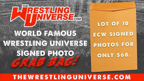 **NOT INCLUDED IN SALE** Wrestling Universe 10 ECW Signed Photos Grab Bag Only $60