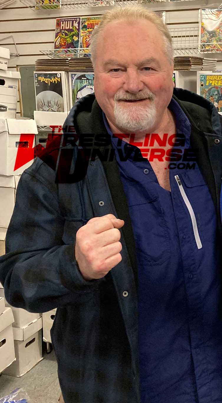 The Grappler (Len Denton) Pose 1 Signed Photo COA